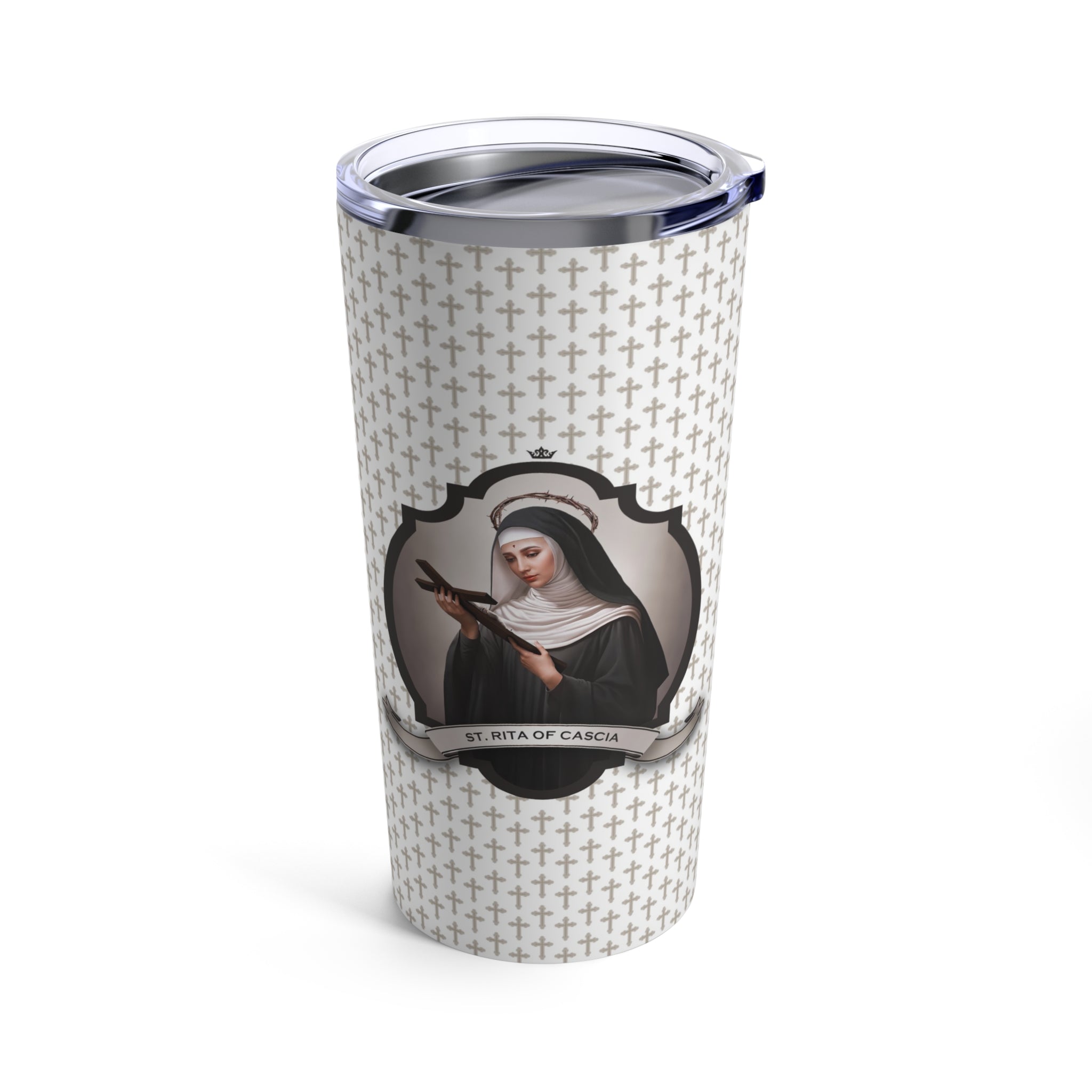 St. Rita of Cascia Tumbler 20 oz. - VENXARA®