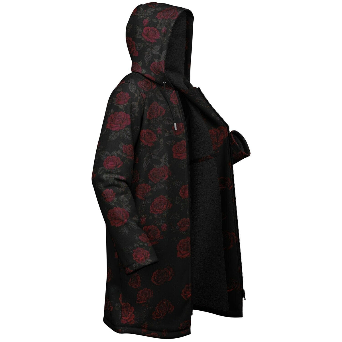 St. Rita of Cascia Zipper Microfleece Cloak (Roses) Copyright VENXARA