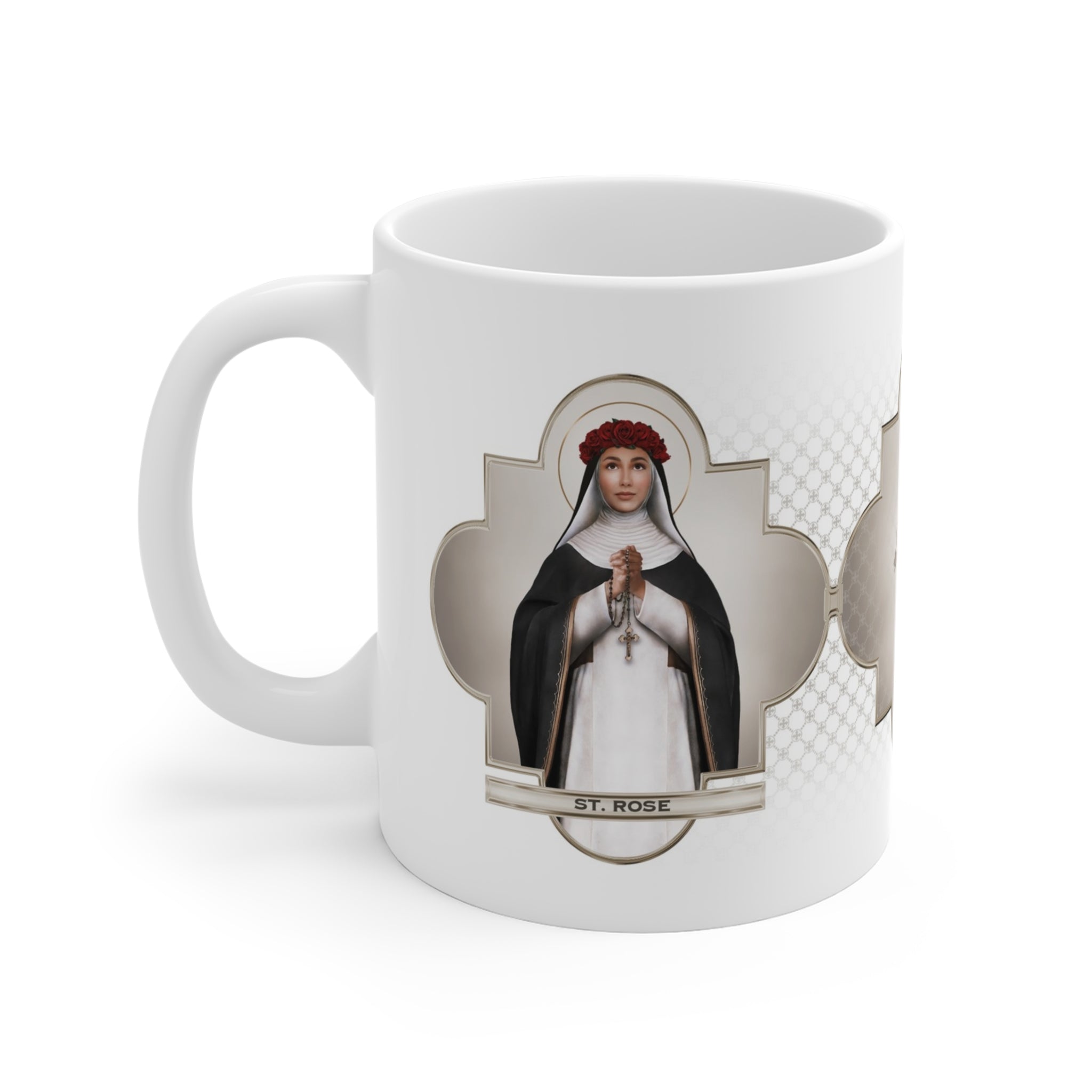 St. Rose of Lima Ceramic Mug - VENXARA®