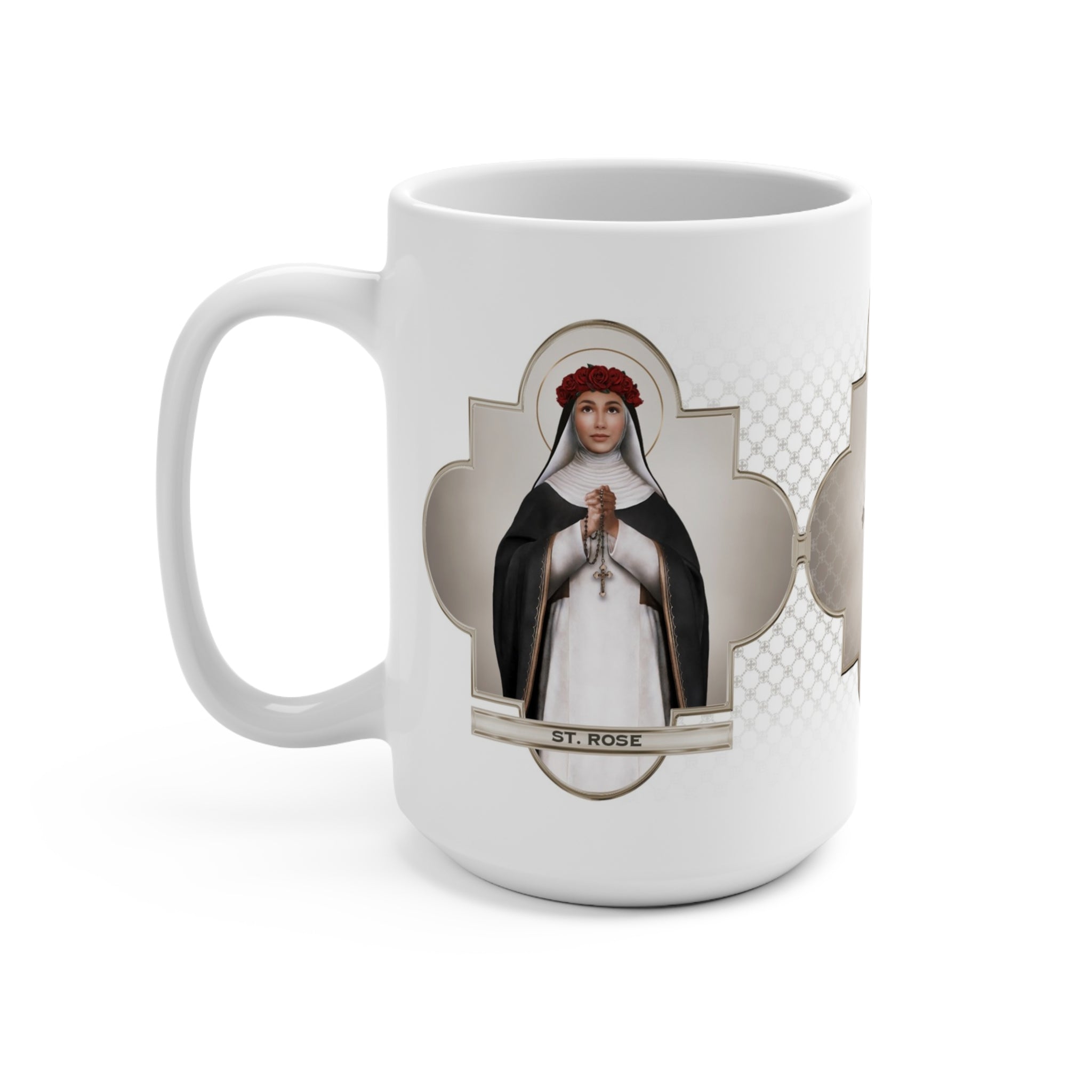 St. Rose of Lima Ceramic Mug - VENXARA®