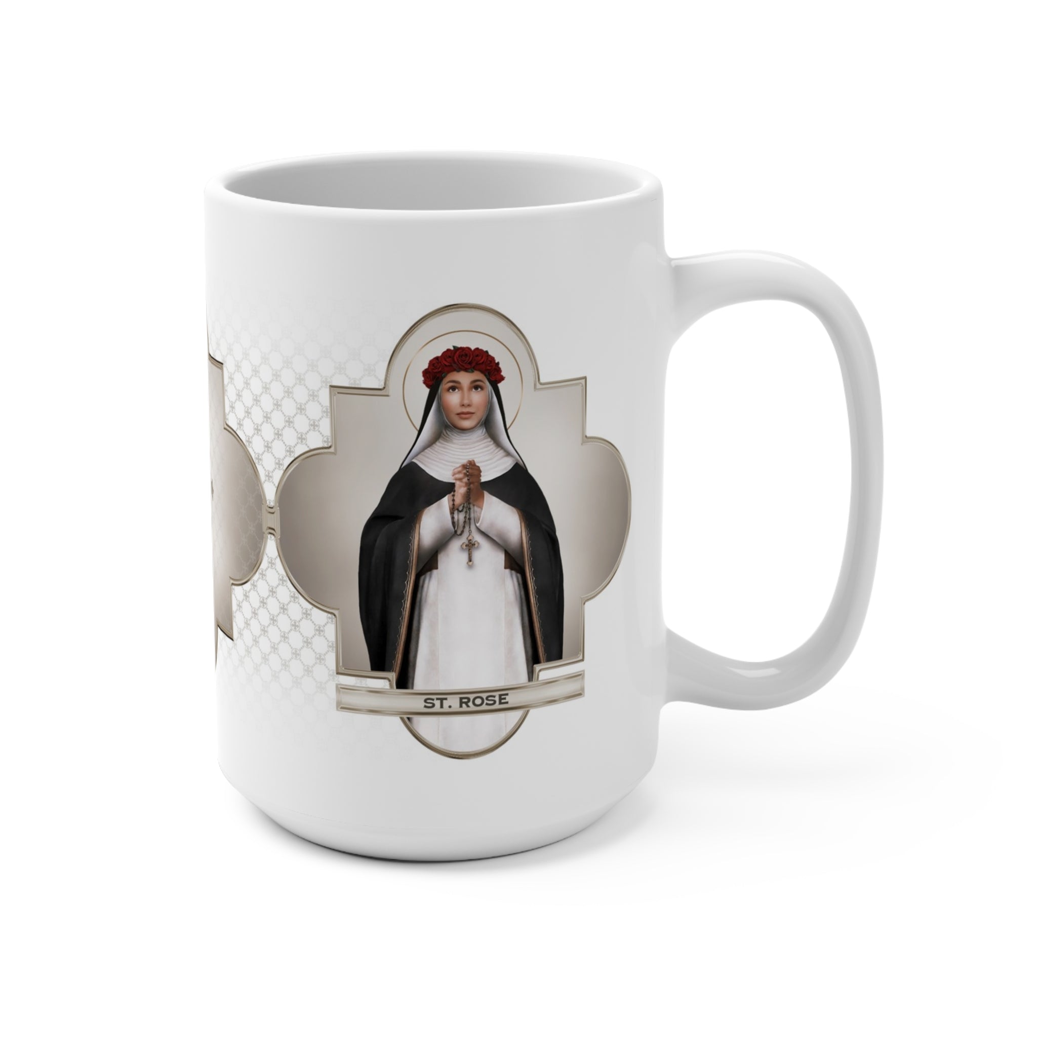 St. Rose of Lima Ceramic Mug - VENXARA®