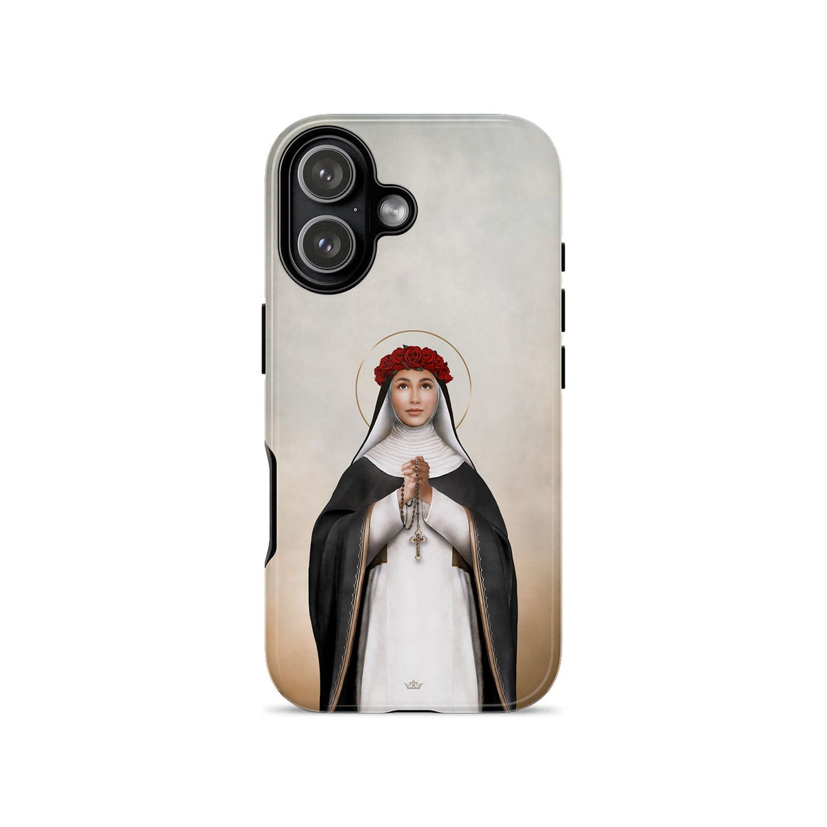 St. Rose of Lima Hard Phone Case (Light) Copyright VENXARA