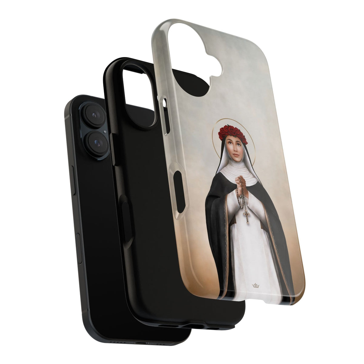 St. Rose of Lima Hard Phone Case (Light) Copyright VENXARA