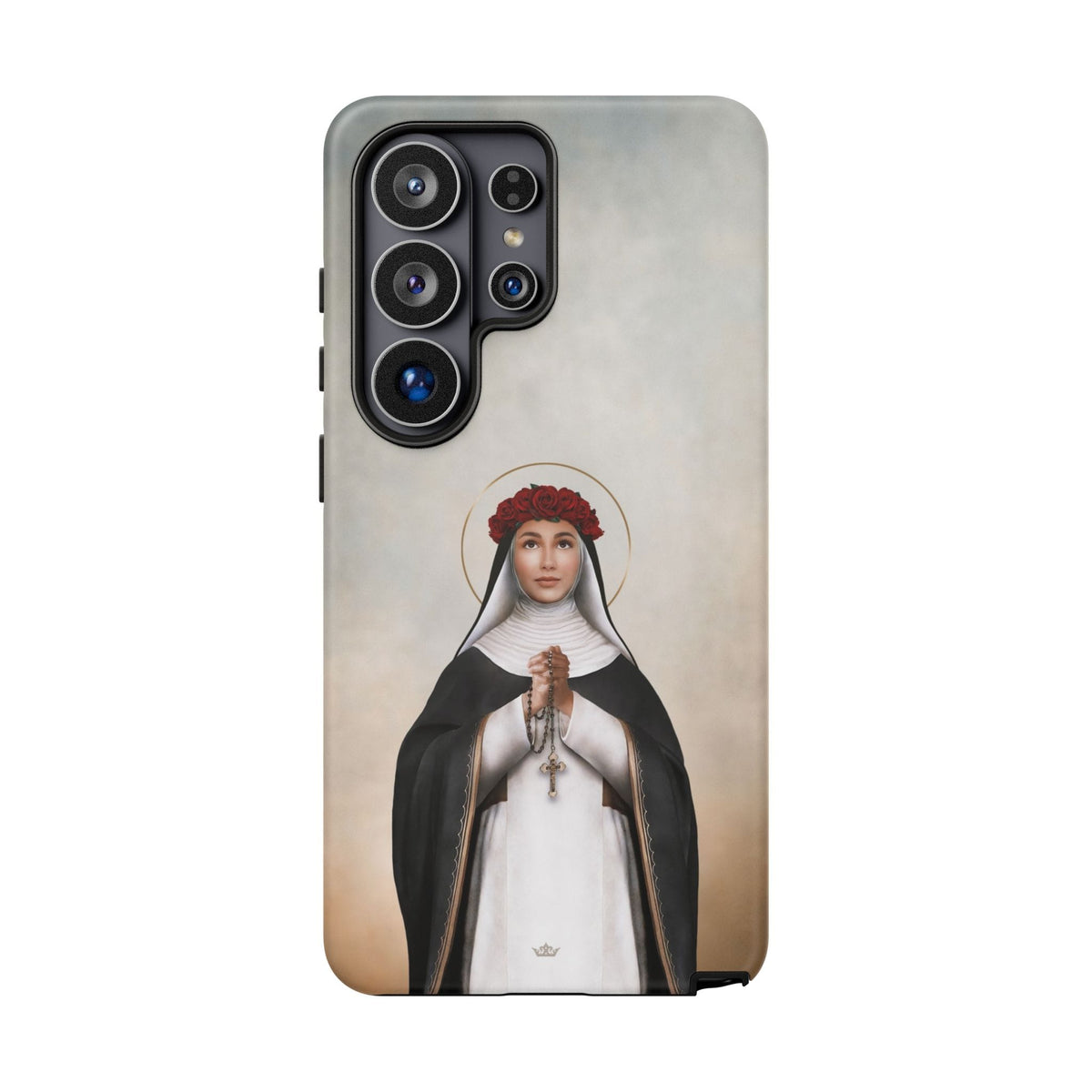 St. Rose of Lima Hard Phone Case (Light) Copyright VENXARA