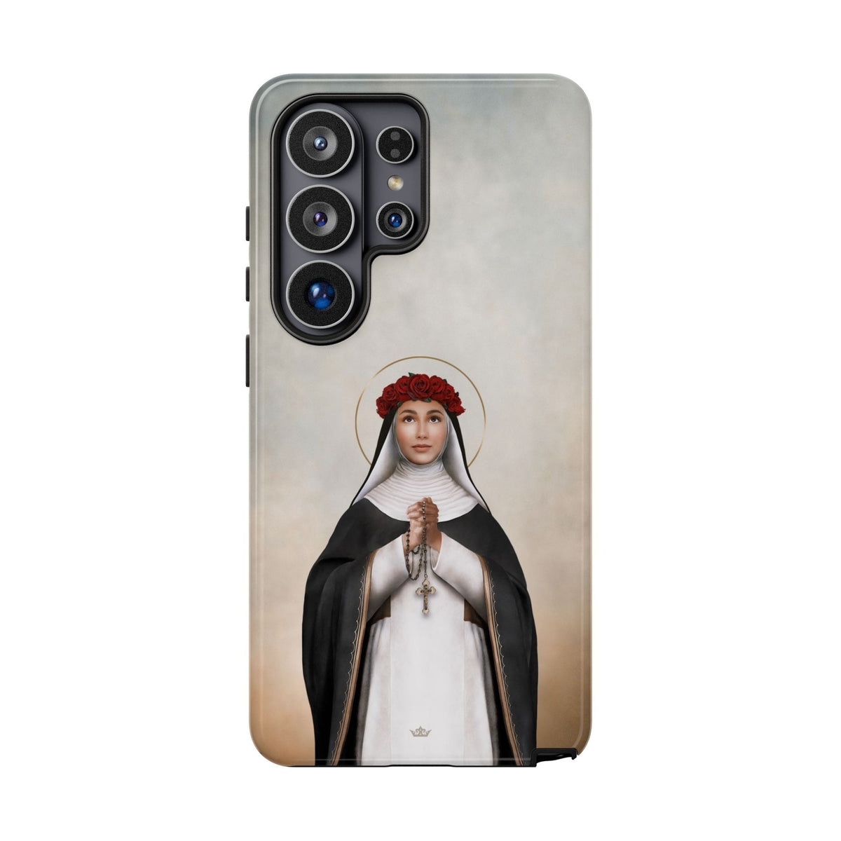 St. Rose of Lima Hard Phone Case (Light) Copyright VENXARA