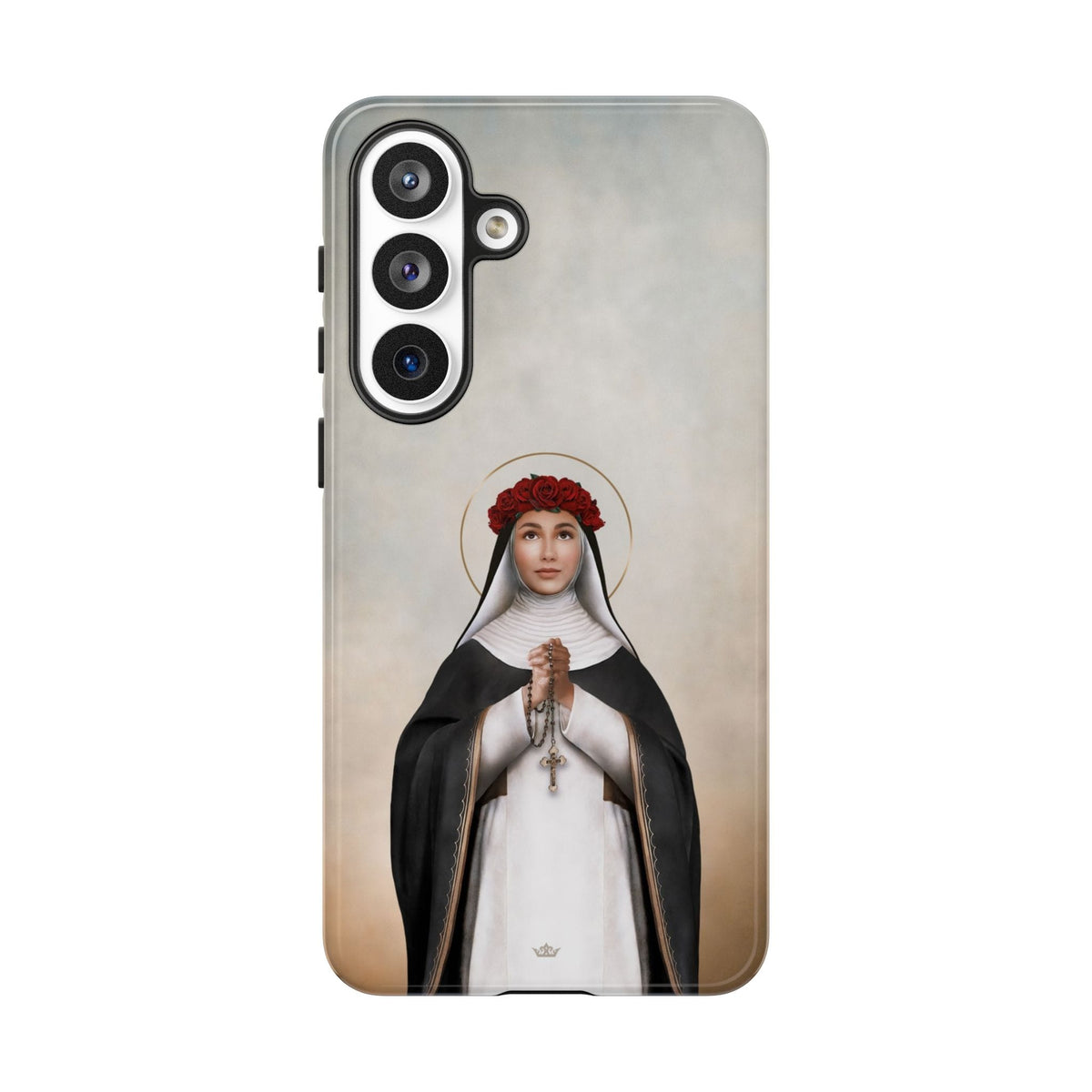 St. Rose of Lima Hard Phone Case (Light) Copyright VENXARA