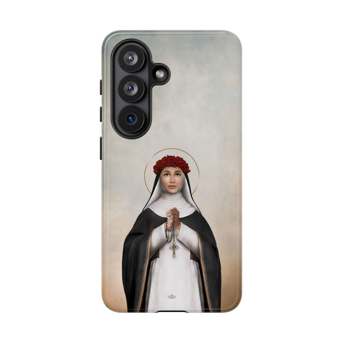 St. Rose of Lima Hard Phone Case (Light) Copyright VENXARA