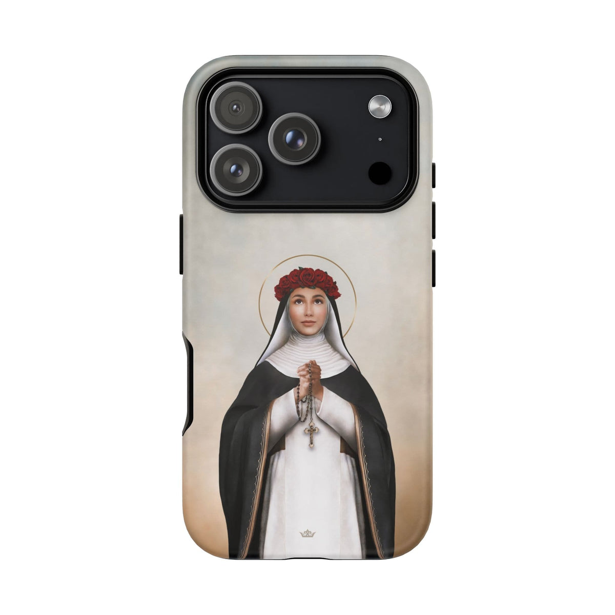 St. Rose of Lima Hard Phone Case (Light) Copyright VENXARA