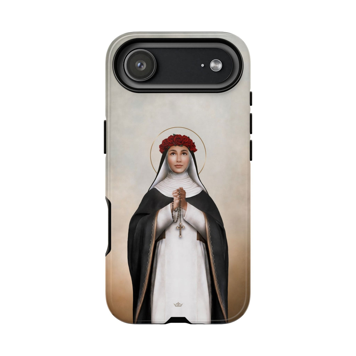 St. Rose of Lima Hard Phone Case (Light) Copyright VENXARA