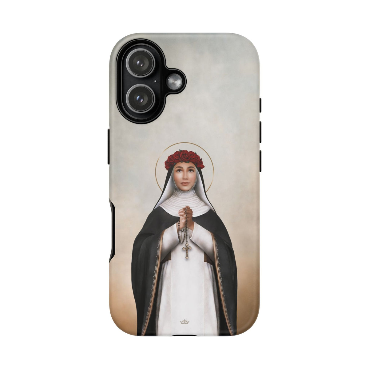 St. Rose of Lima Hard Phone Case (Light) Copyright VENXARA