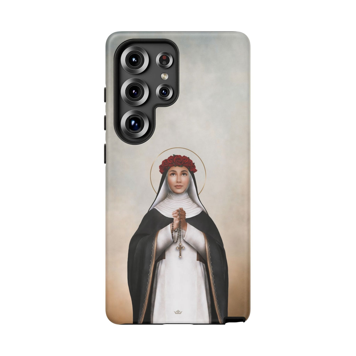 St. Rose of Lima Hard Phone Case (Light) Copyright VENXARA