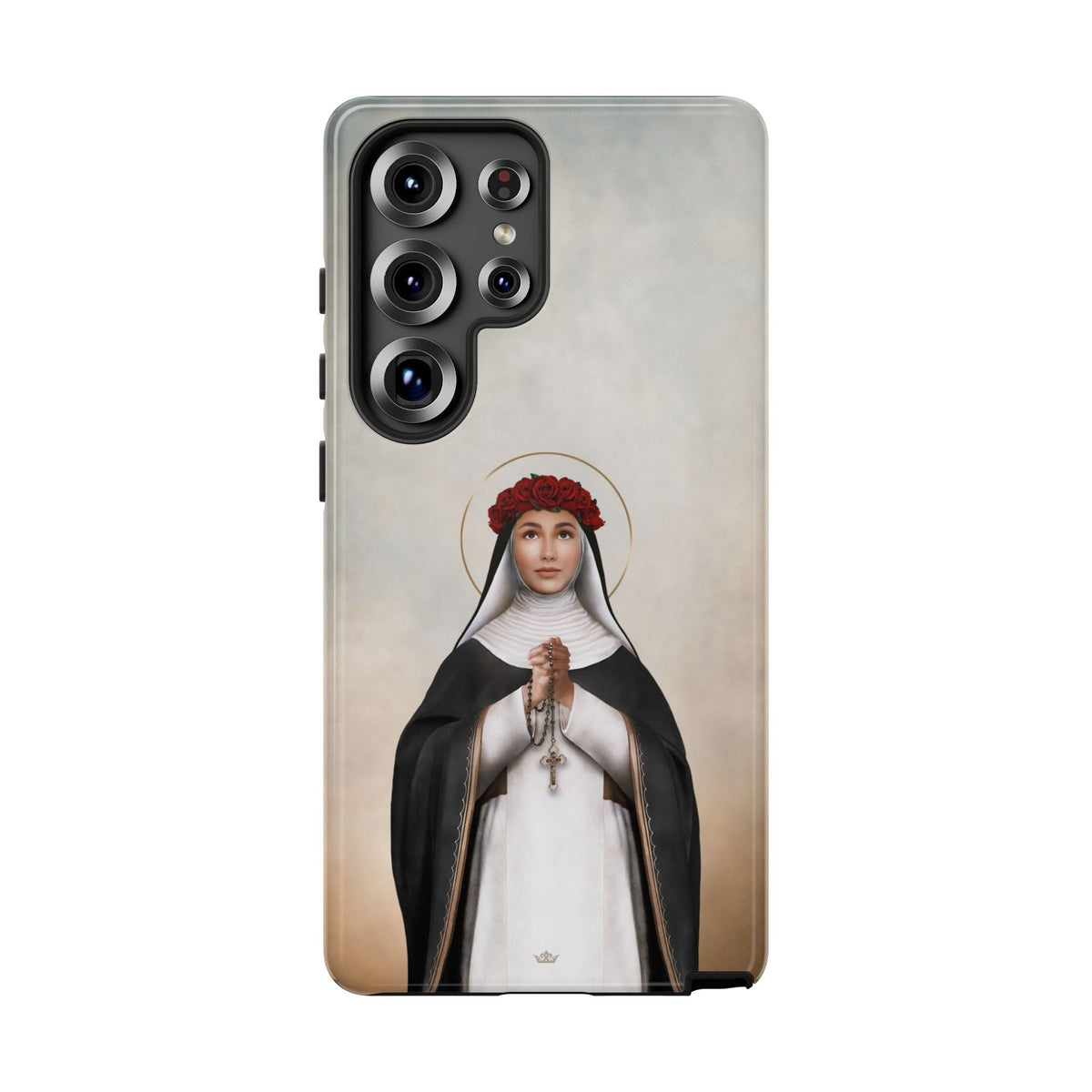St. Rose of Lima Hard Phone Case (Light) Copyright VENXARA