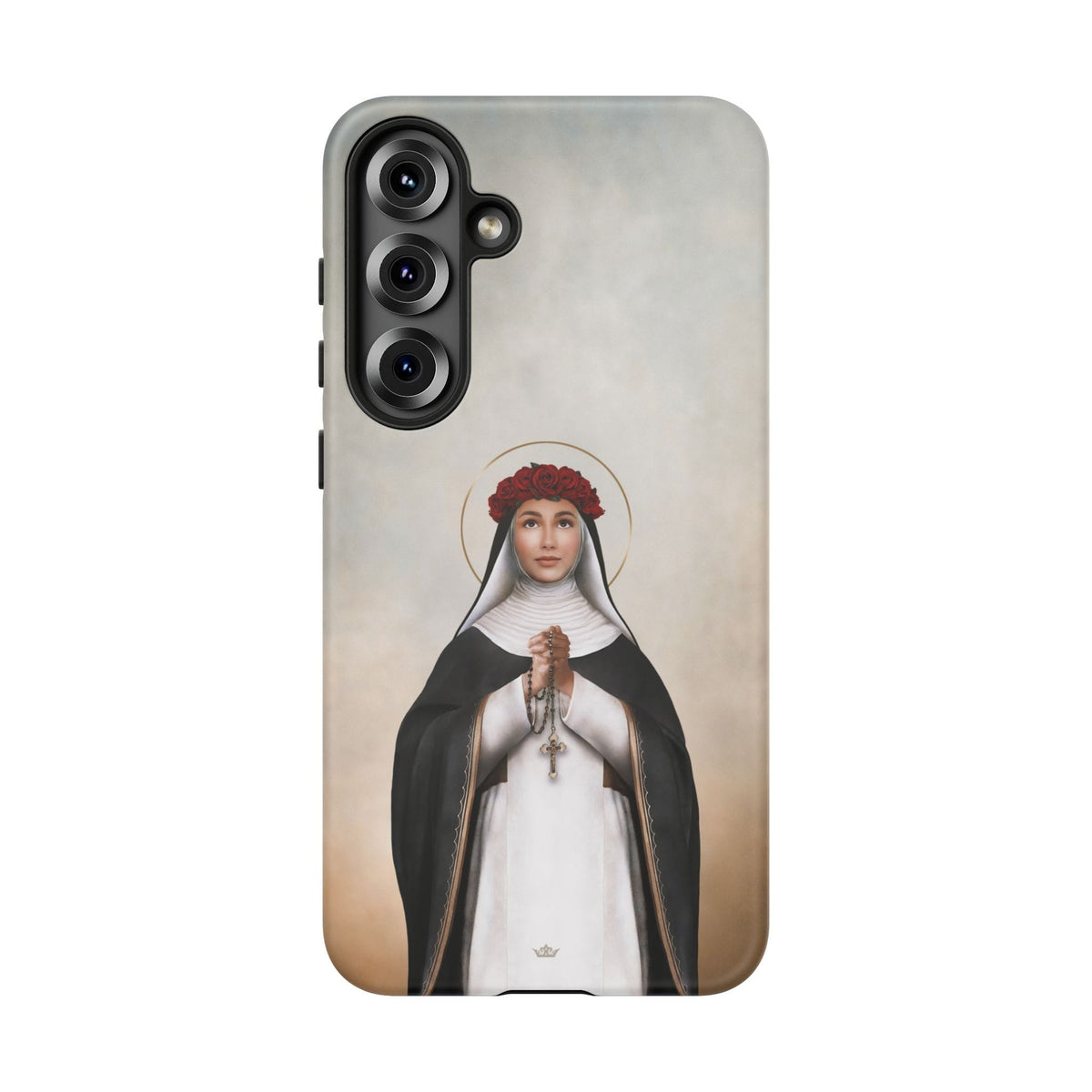 St. Rose of Lima Hard Phone Case (Light) Copyright VENXARA