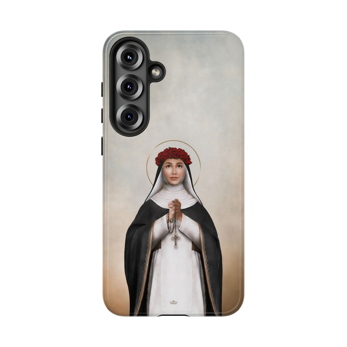 St. Rose of Lima Hard Phone Case (Light) Copyright VENXARA