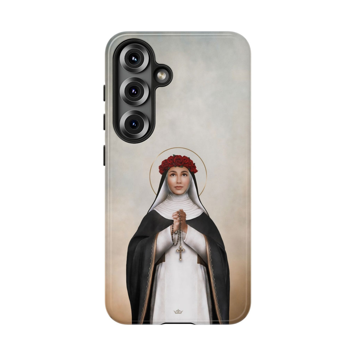 St. Rose of Lima Hard Phone Case (Light) Copyright VENXARA