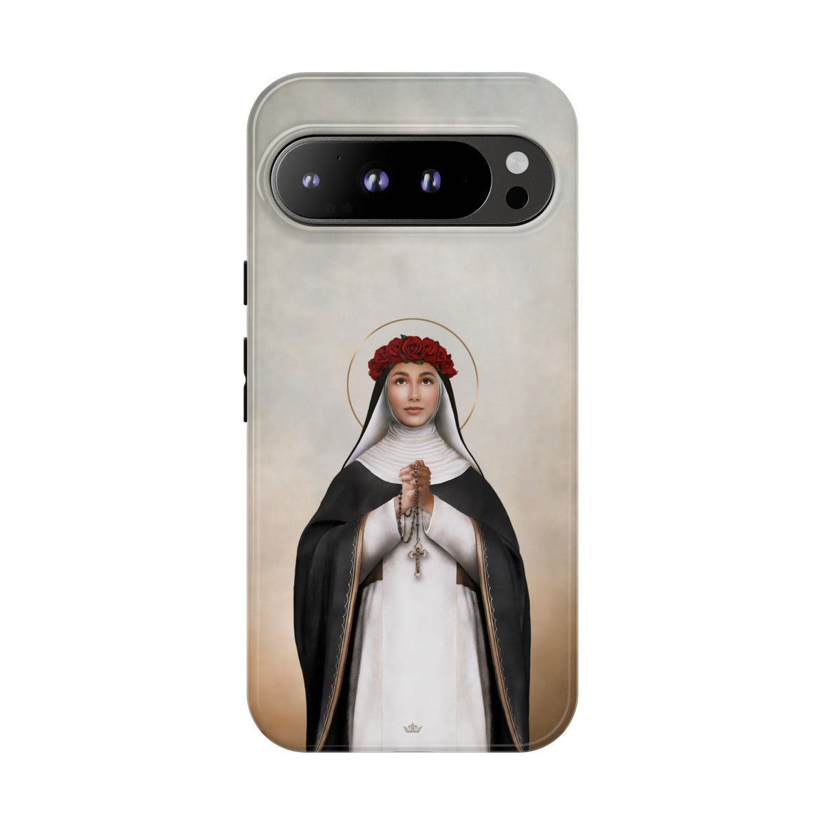 St. Rose of Lima Hard Phone Case (Light) Copyright VENXARA