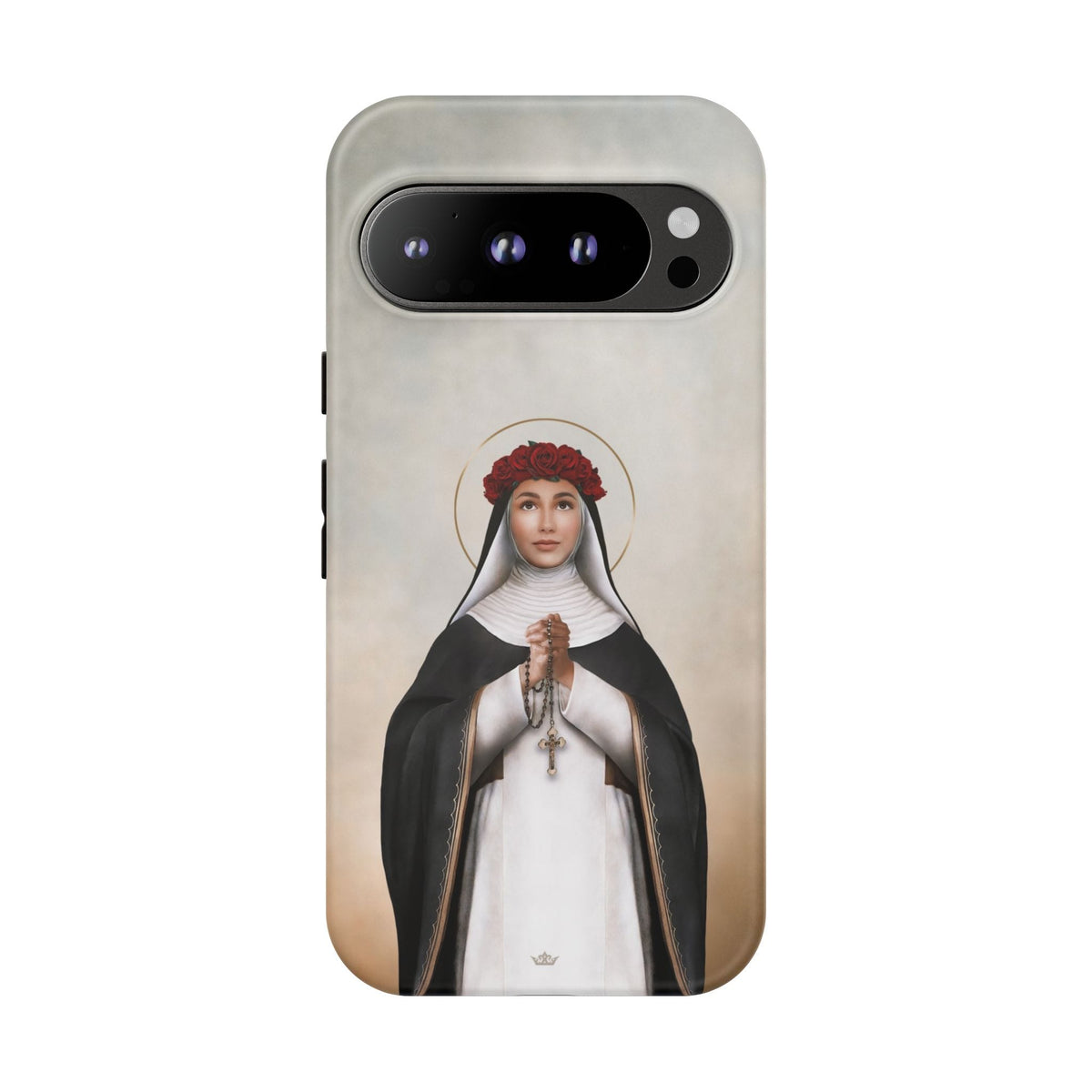 St. Rose of Lima Hard Phone Case (Light) Copyright VENXARA