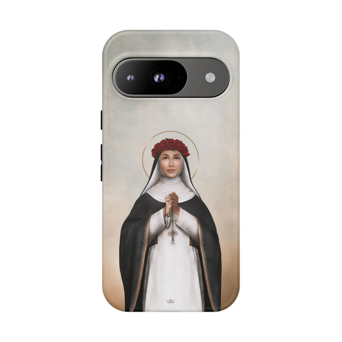 St. Rose of Lima Hard Phone Case (Light) Copyright VENXARA