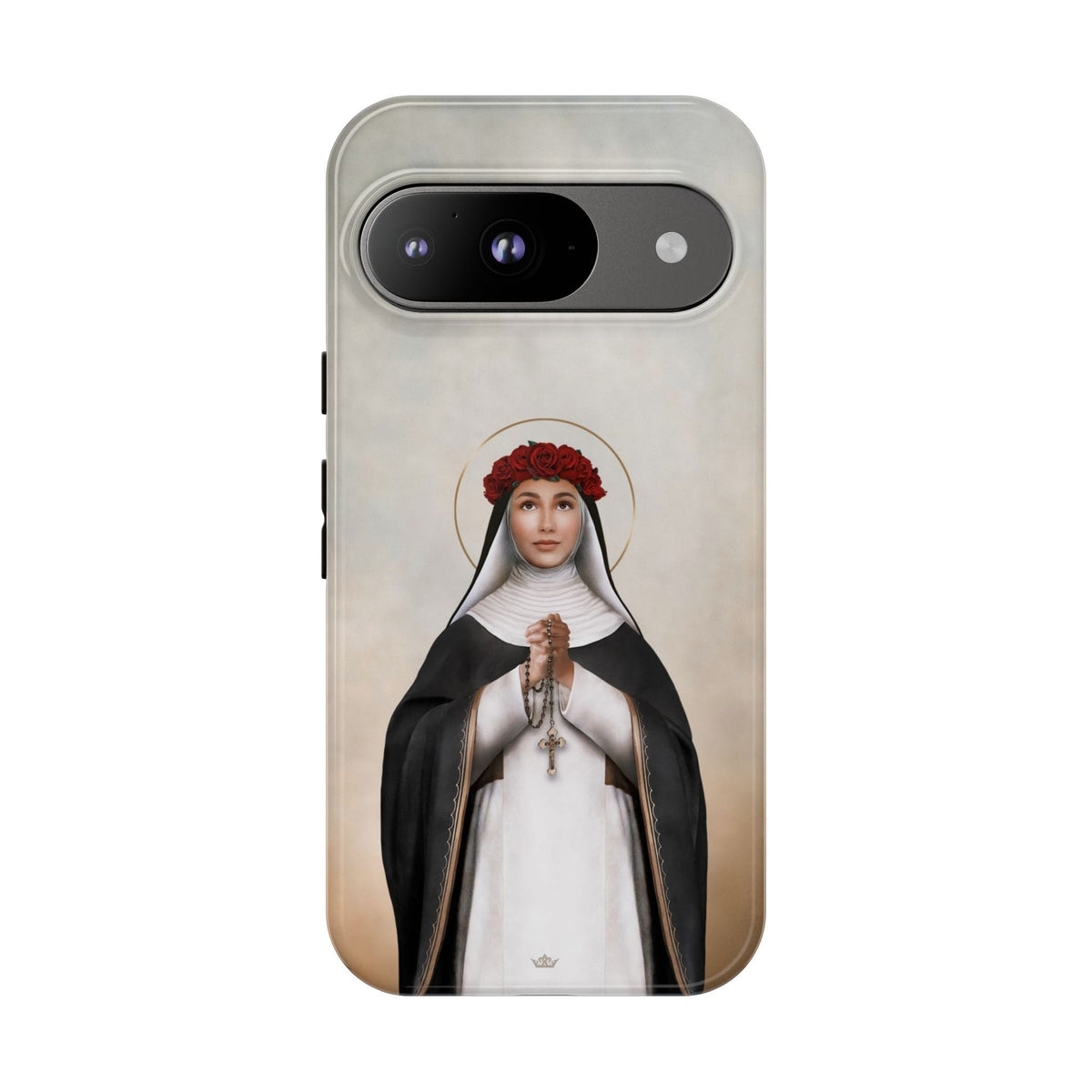 St. Rose of Lima Hard Phone Case (Light) Copyright VENXARA