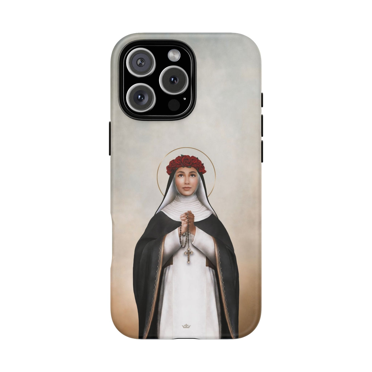 St. Rose of Lima Hard Phone Case (Light) Copyright VENXARA