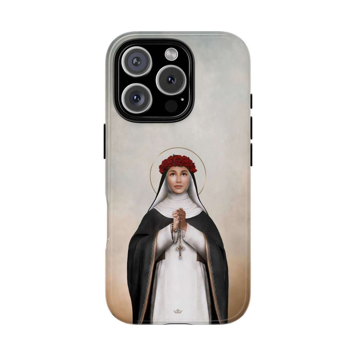 St. Rose of Lima Hard Phone Case (Light) Copyright VENXARA