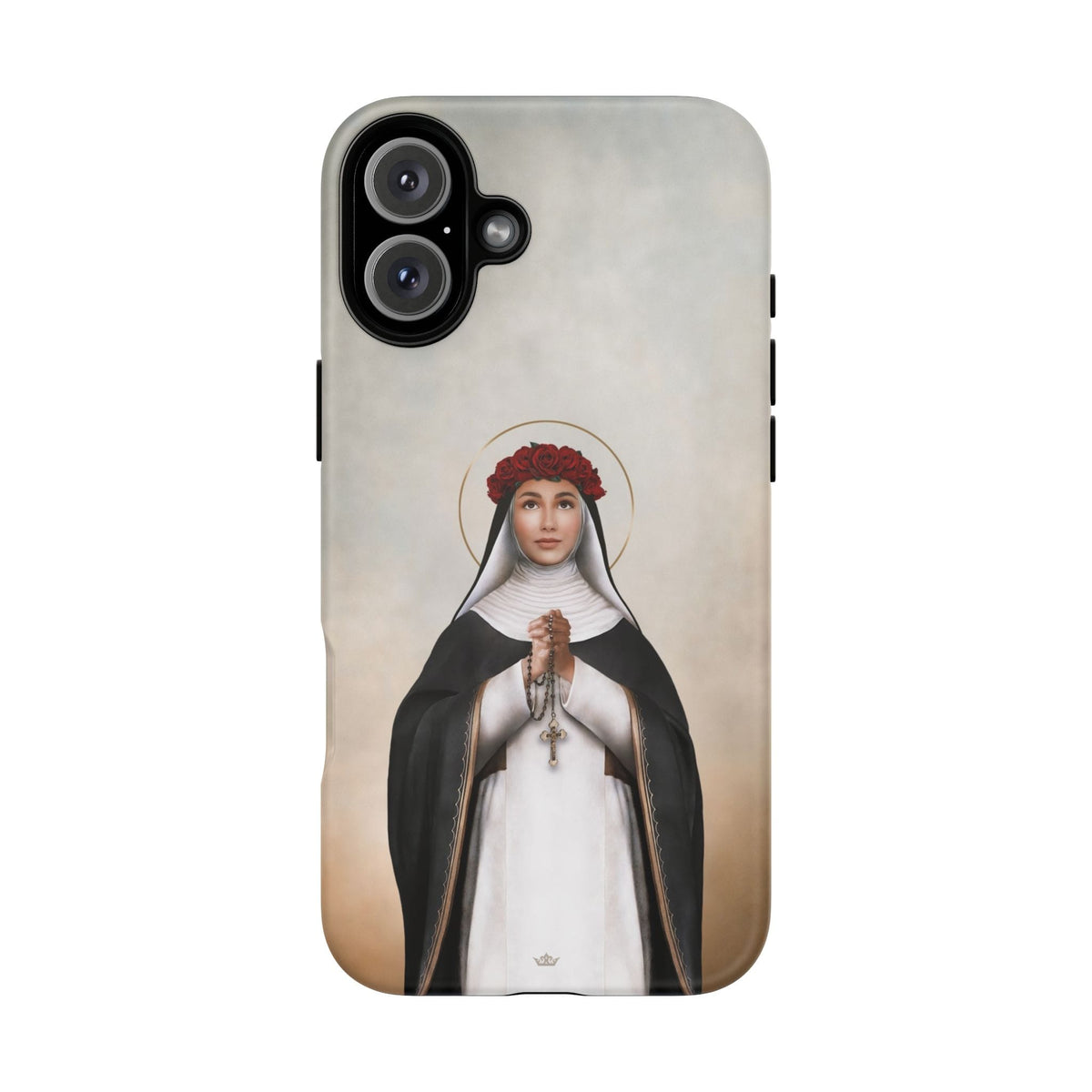 St. Rose of Lima Hard Phone Case (Light) Copyright VENXARA