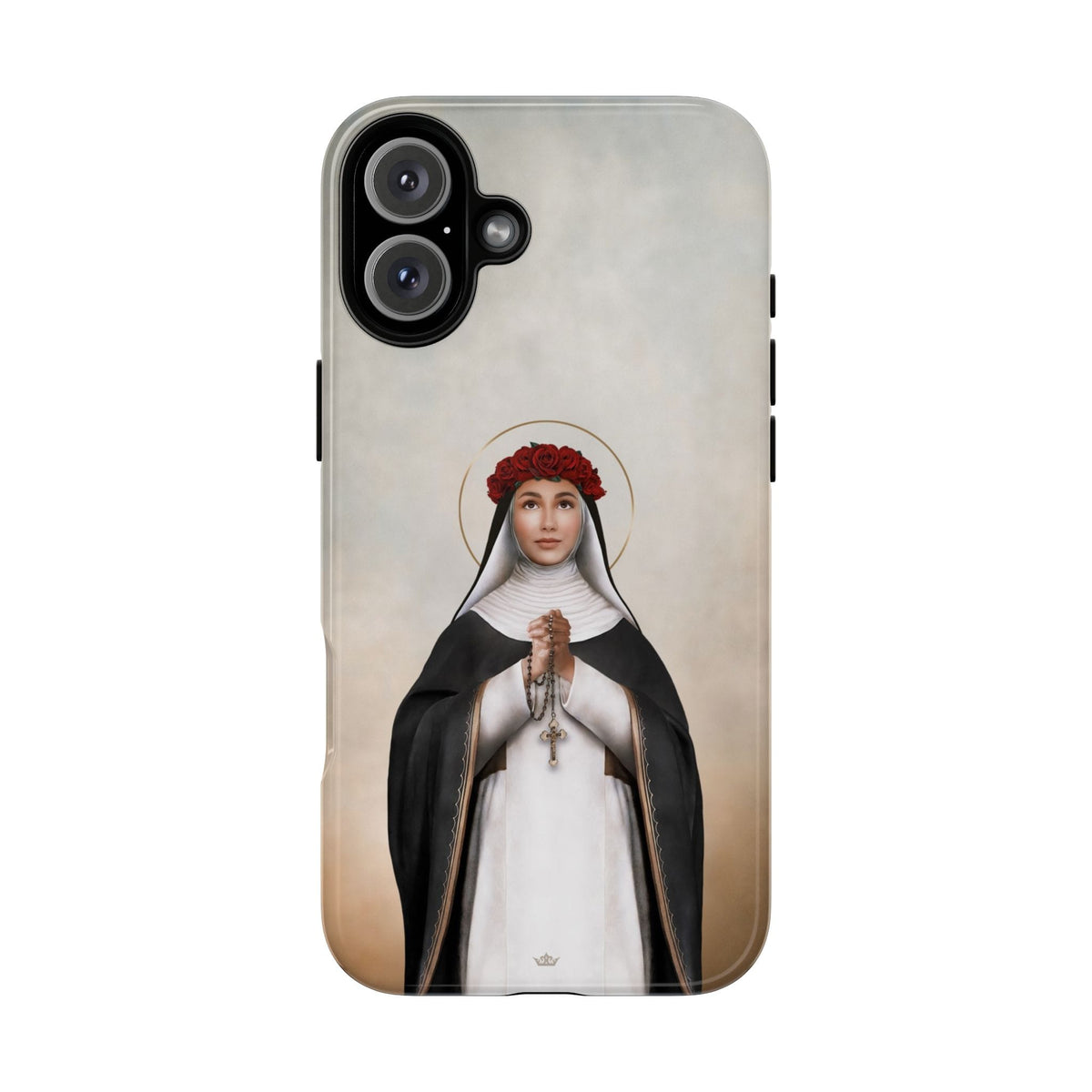 St. Rose of Lima Hard Phone Case (Light) Copyright VENXARA