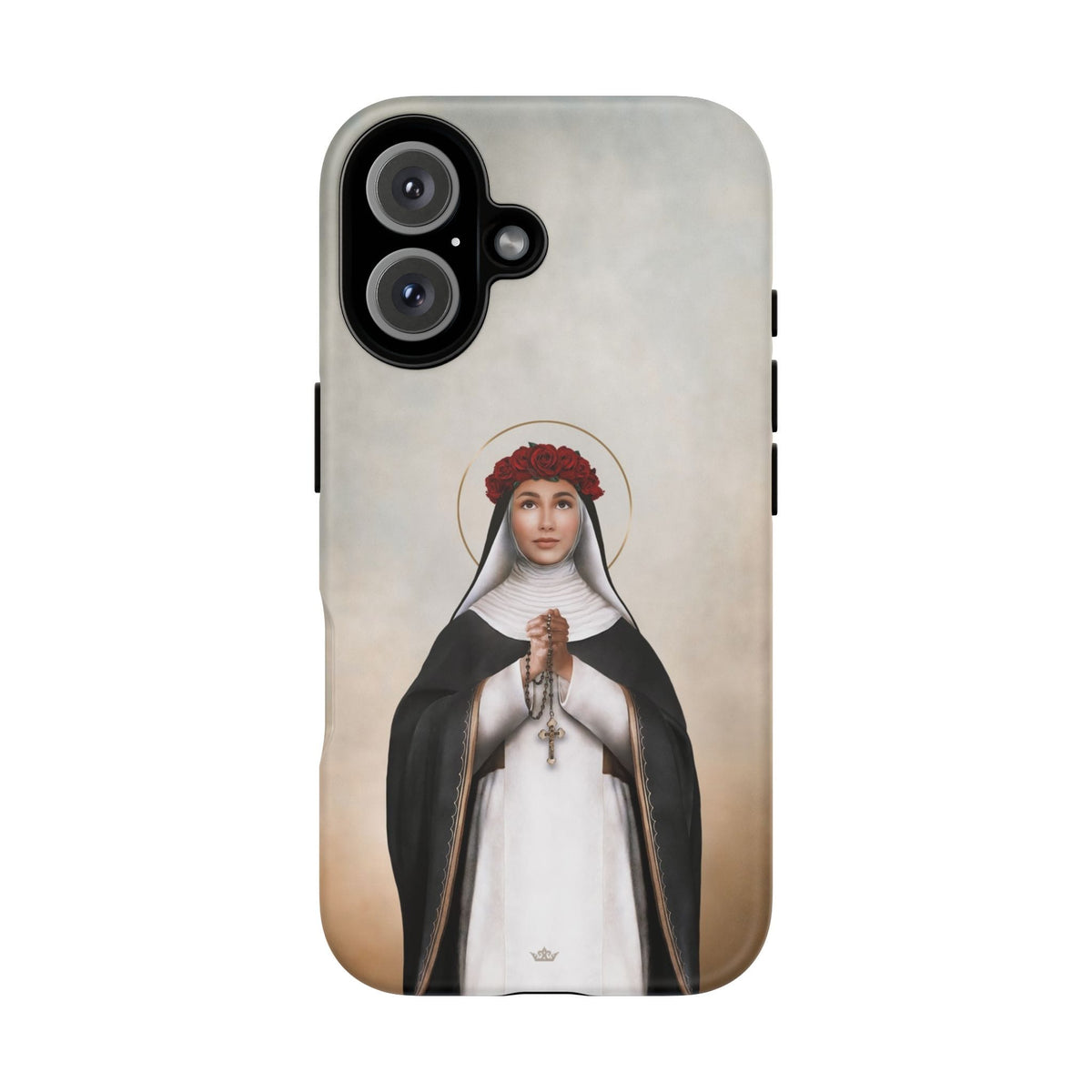 St. Rose of Lima Hard Phone Case (Light) Copyright VENXARA
