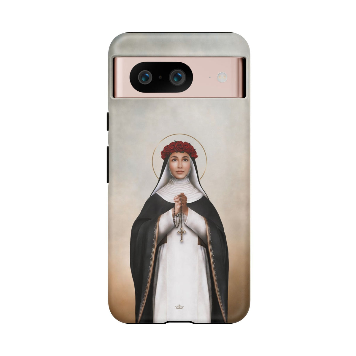 St. Rose of Lima Hard Phone Case (Light) Copyright VENXARA