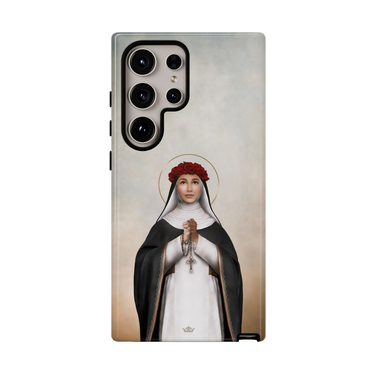 St. Rose of Lima Hard Phone Case (Light) Copyright VENXARA