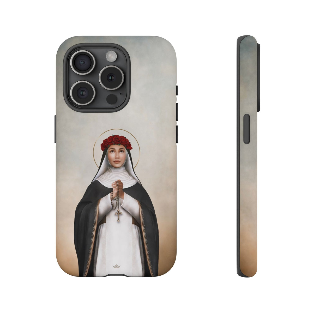 St. Rose of Lima Hard Phone Case (Light) Copyright VENXARA