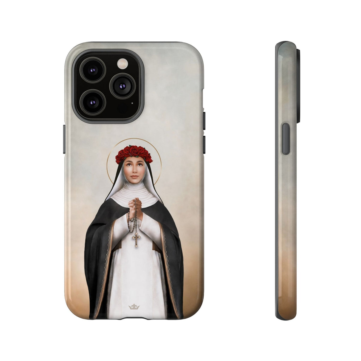 St. Rose of Lima Hard Phone Case (Light) Copyright VENXARA