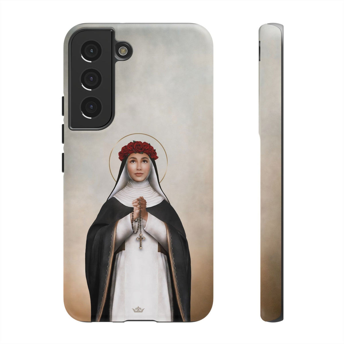 St. Rose of Lima Hard Phone Case (Light) Copyright VENXARA