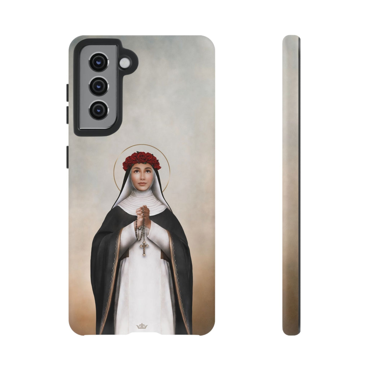 St. Rose of Lima Hard Phone Case (Light) Copyright VENXARA
