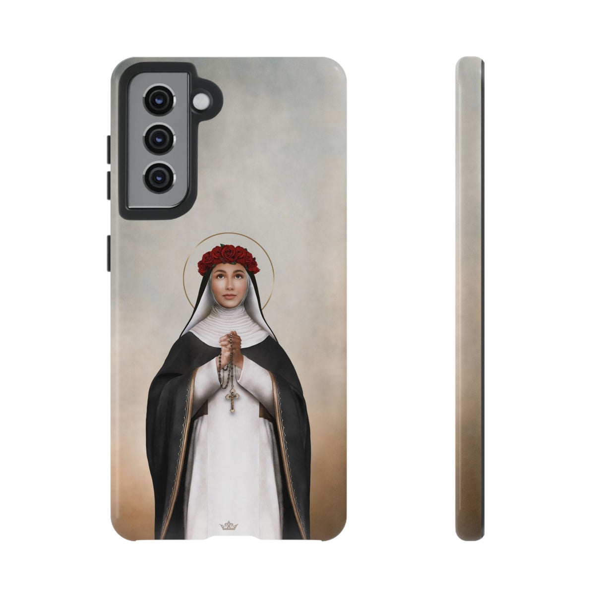 St. Rose of Lima Hard Phone Case (Light) Copyright VENXARA