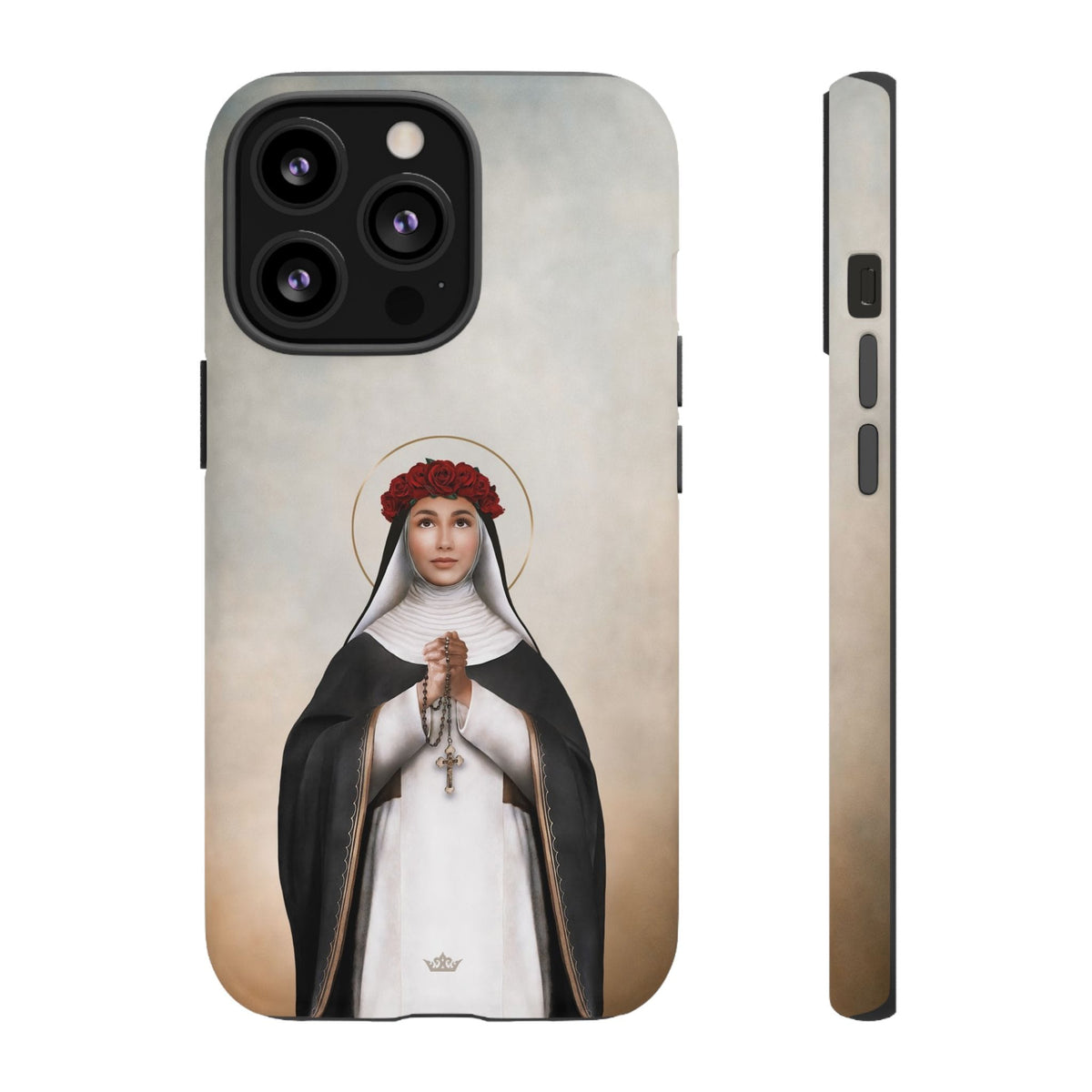 St. Rose of Lima Hard Phone Case (Light) Copyright VENXARA
