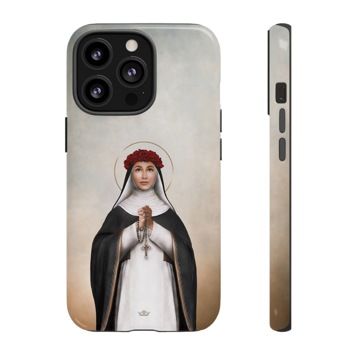 St. Rose of Lima Hard Phone Case (Light) Copyright VENXARA