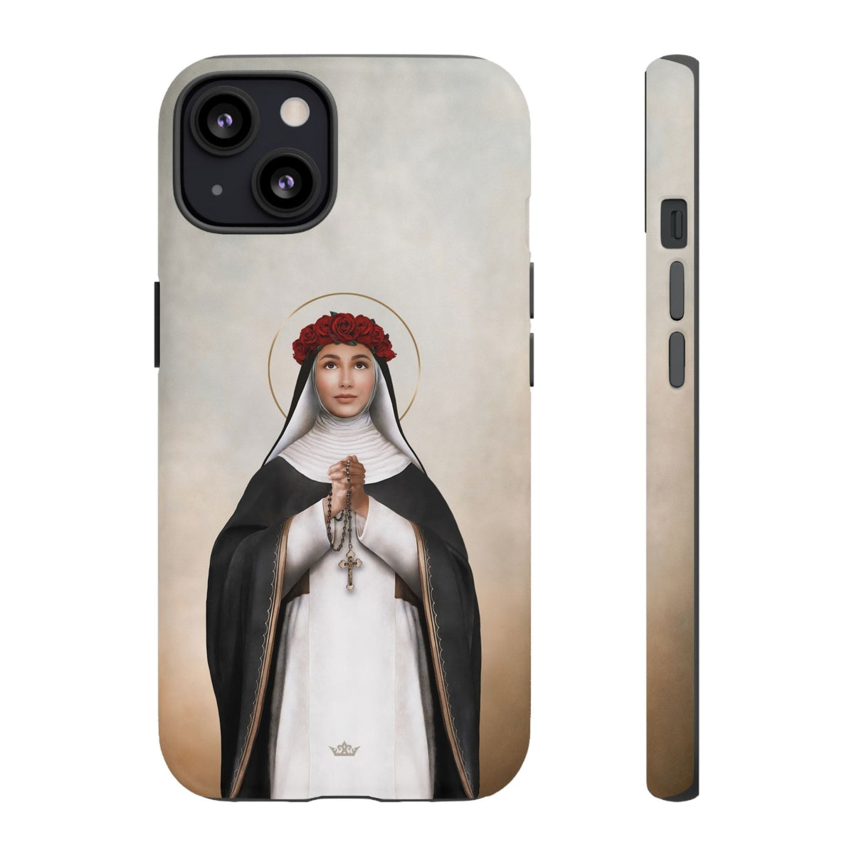 St. Rose of Lima Hard Phone Case (Light) Copyright VENXARA