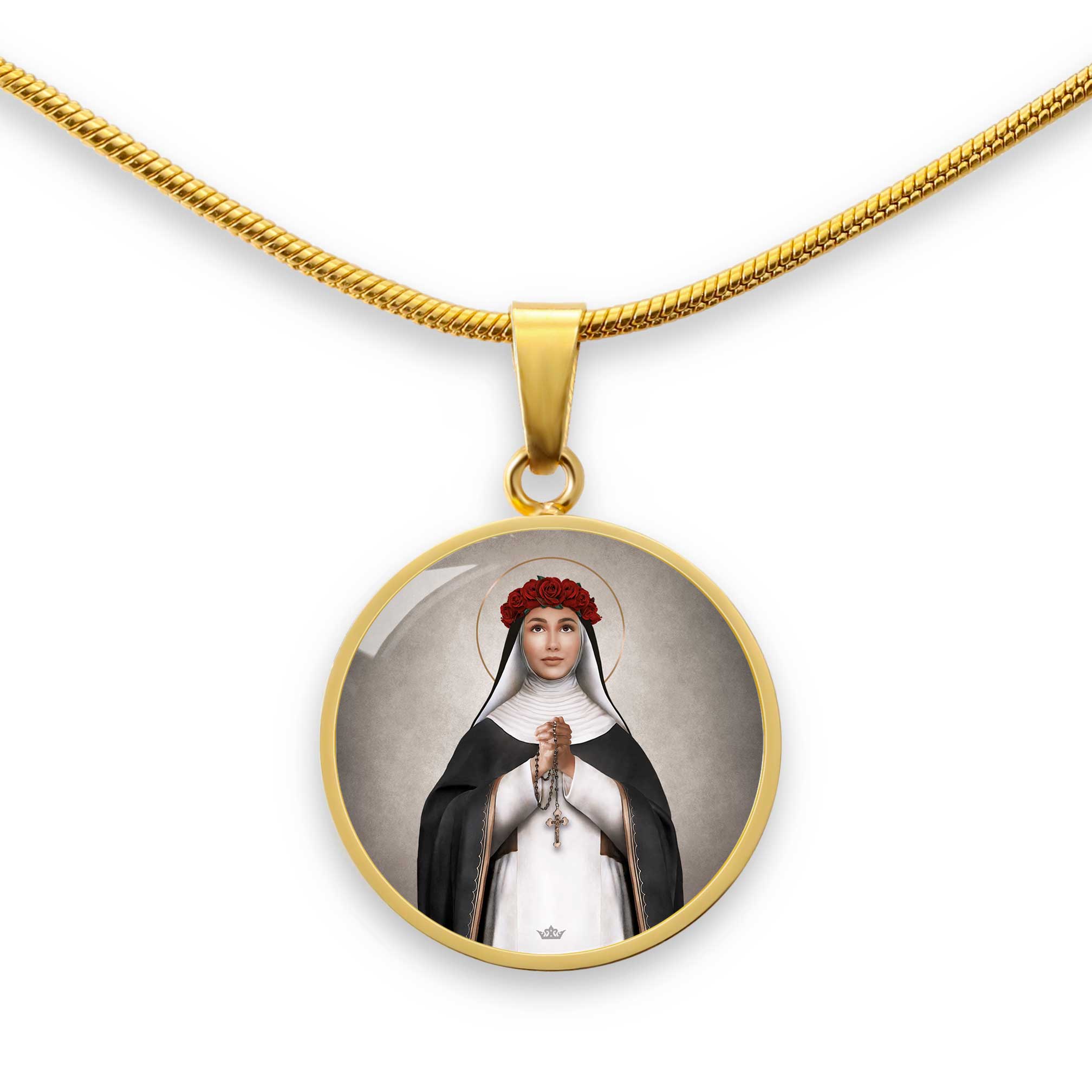 St. Rose of Lima Pendant Necklace - VENXARA®