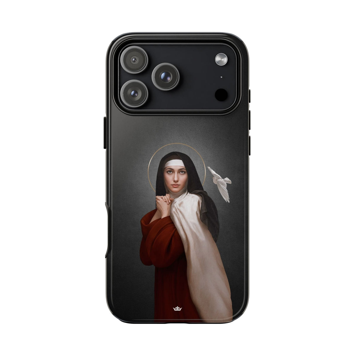 St. Teresa of Avila Hard Phone Case (Dark) Copyright VENXARA