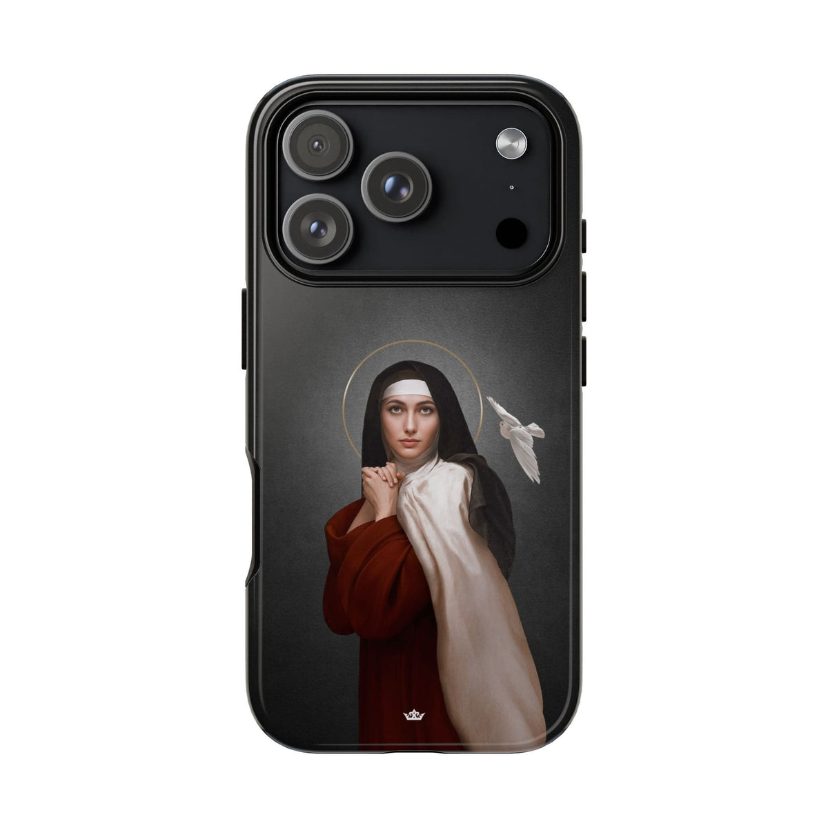 St. Teresa of Avila Hard Phone Case (Dark) Copyright VENXARA
