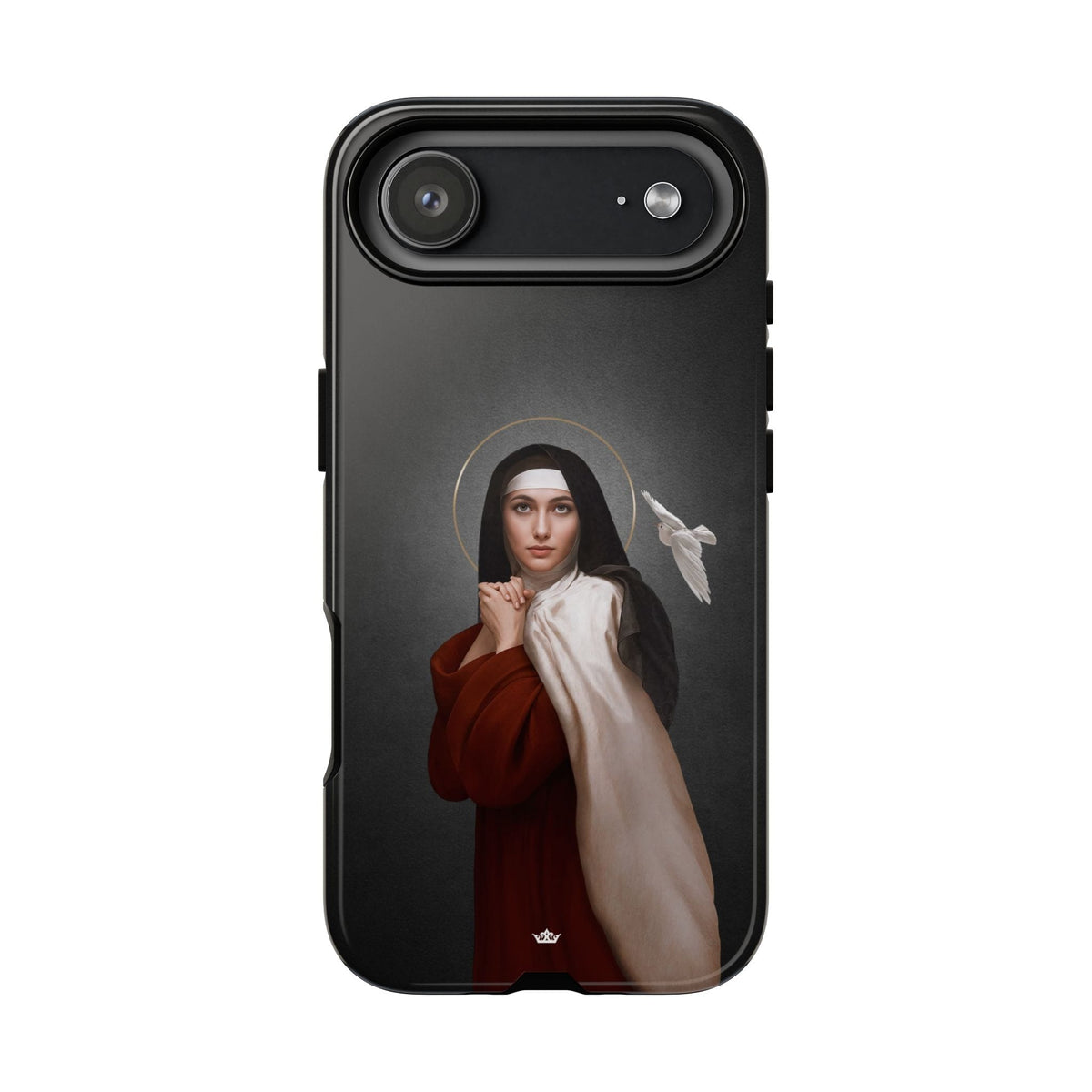 St. Teresa of Avila Hard Phone Case (Dark) Copyright VENXARA