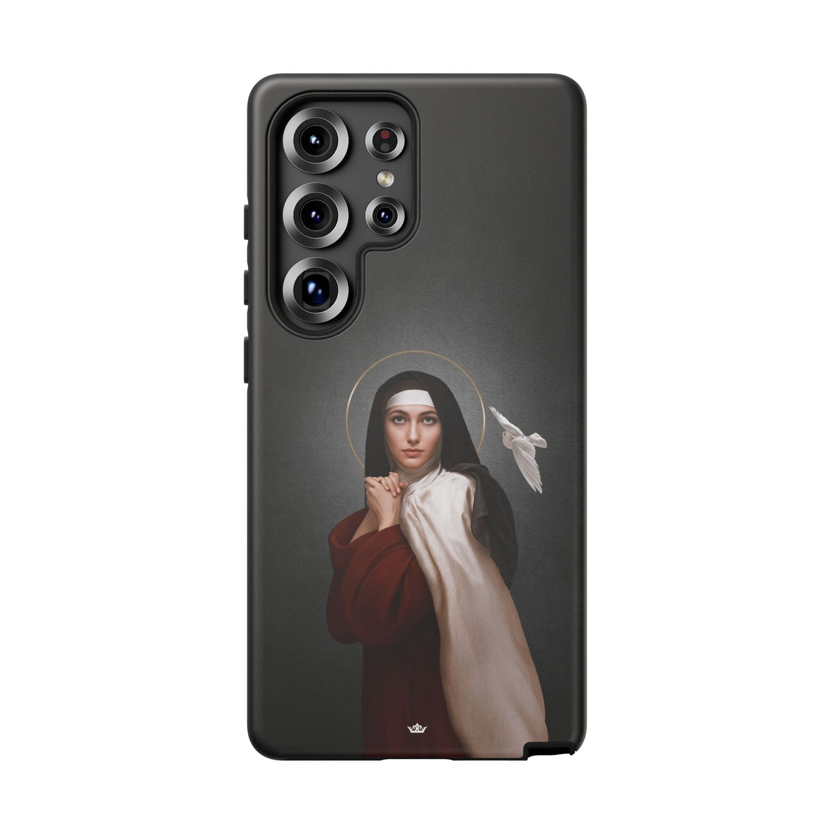 St. Teresa of Avila Hard Phone Case (Dark) Copyright VENXARA