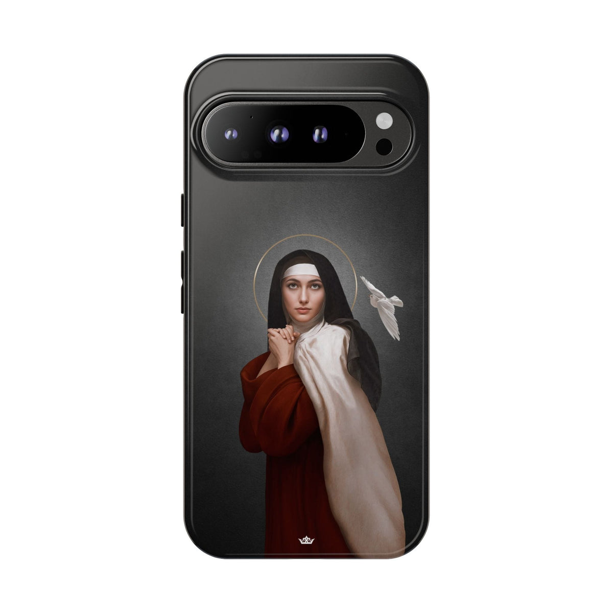 St. Teresa of Avila Hard Phone Case (Dark) Copyright VENXARA
