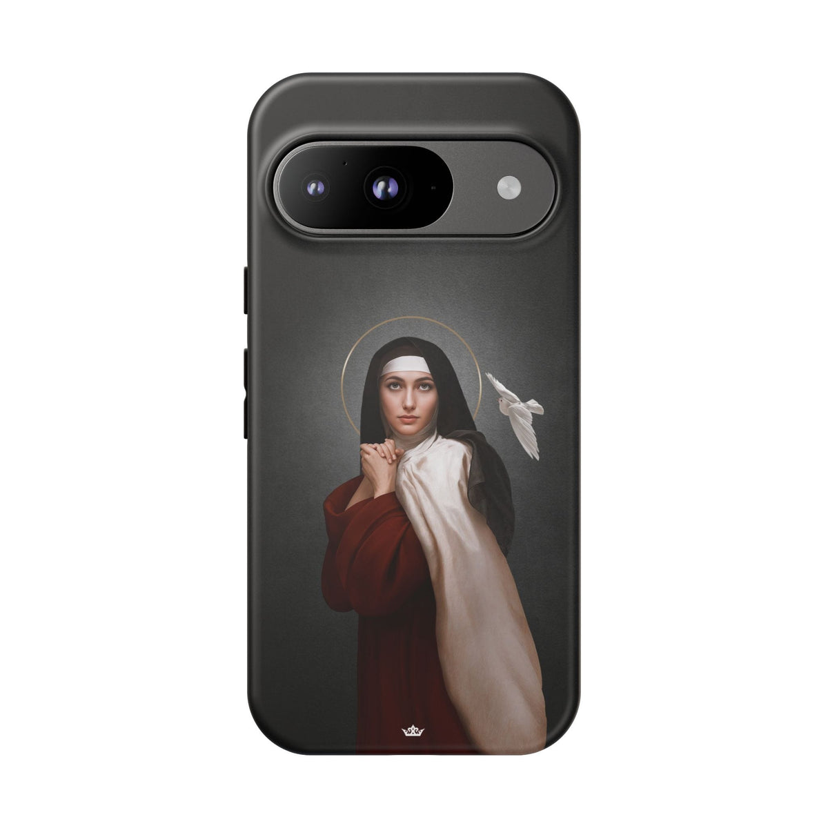 St. Teresa of Avila Hard Phone Case (Dark) Copyright VENXARA