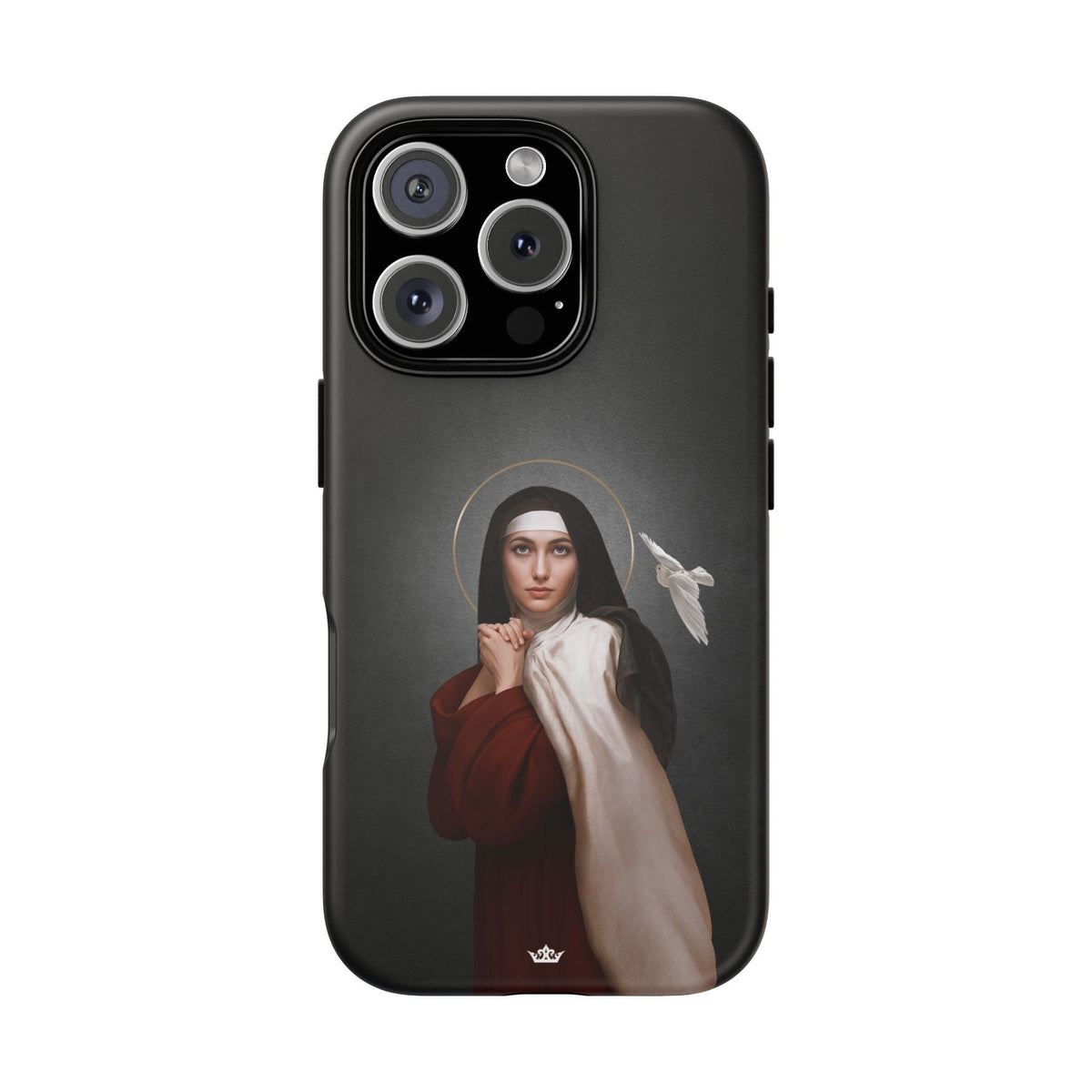 St. Teresa of Avila Hard Phone Case (Dark) Copyright VENXARA