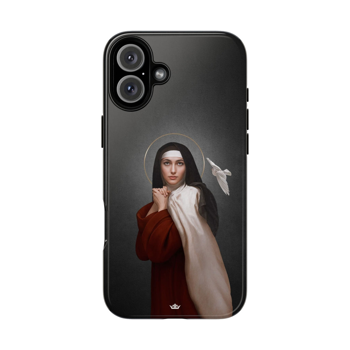 St. Teresa of Avila Hard Phone Case (Dark) Copyright VENXARA
