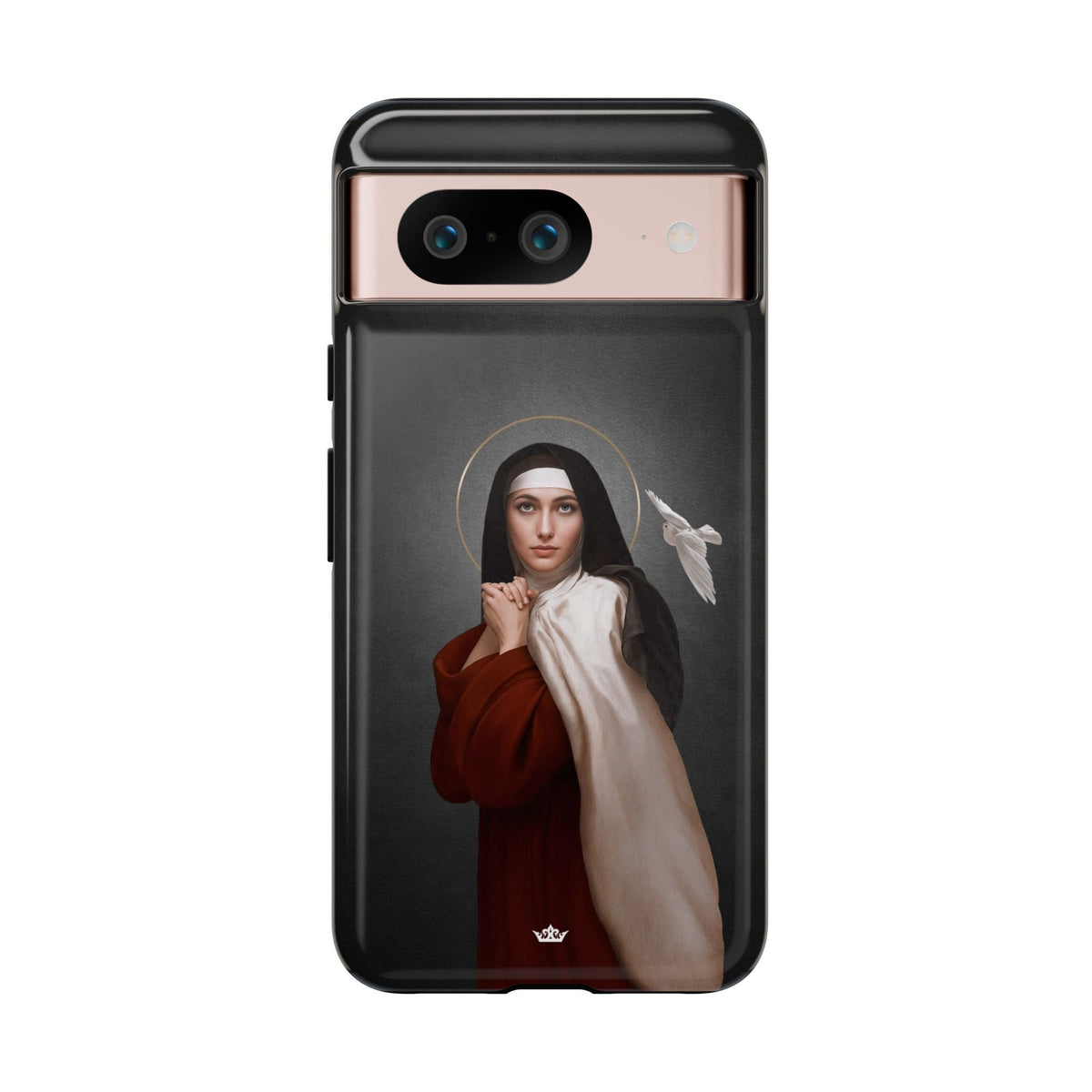 St. Teresa of Avila Hard Phone Case (Dark) Copyright VENXARA