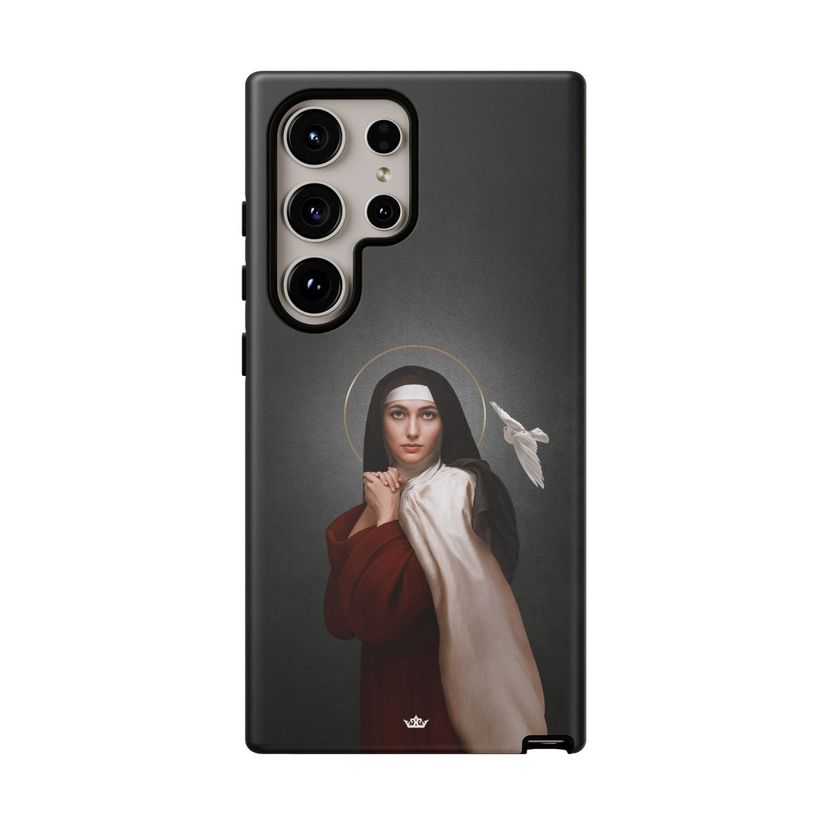 St. Teresa of Avila Hard Phone Case (Dark) Copyright VENXARA