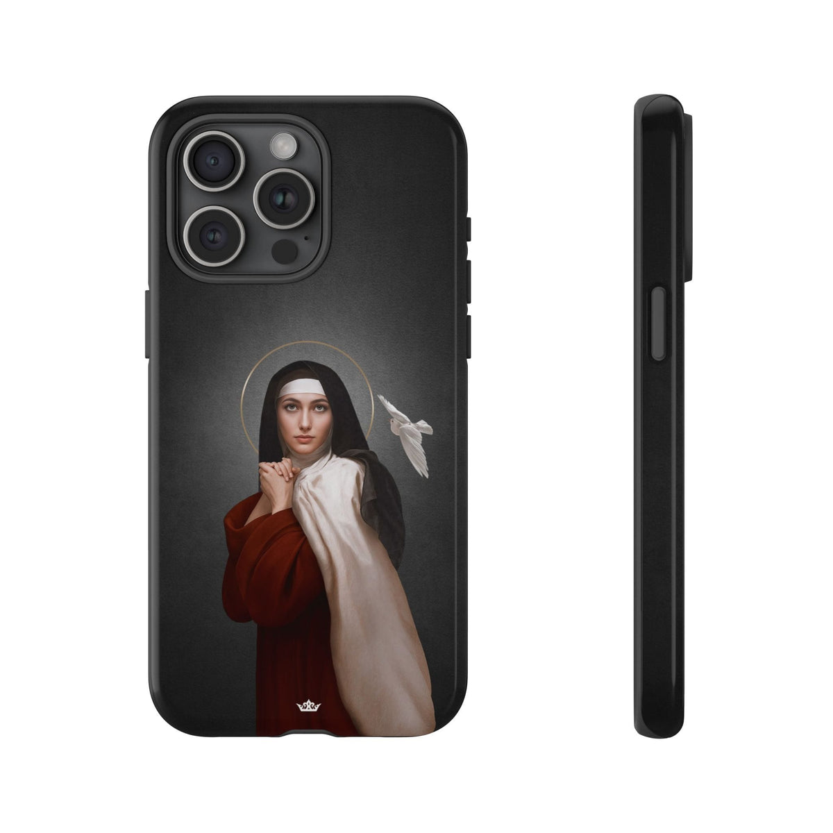 St. Teresa of Avila Hard Phone Case (Dark) Copyright VENXARA